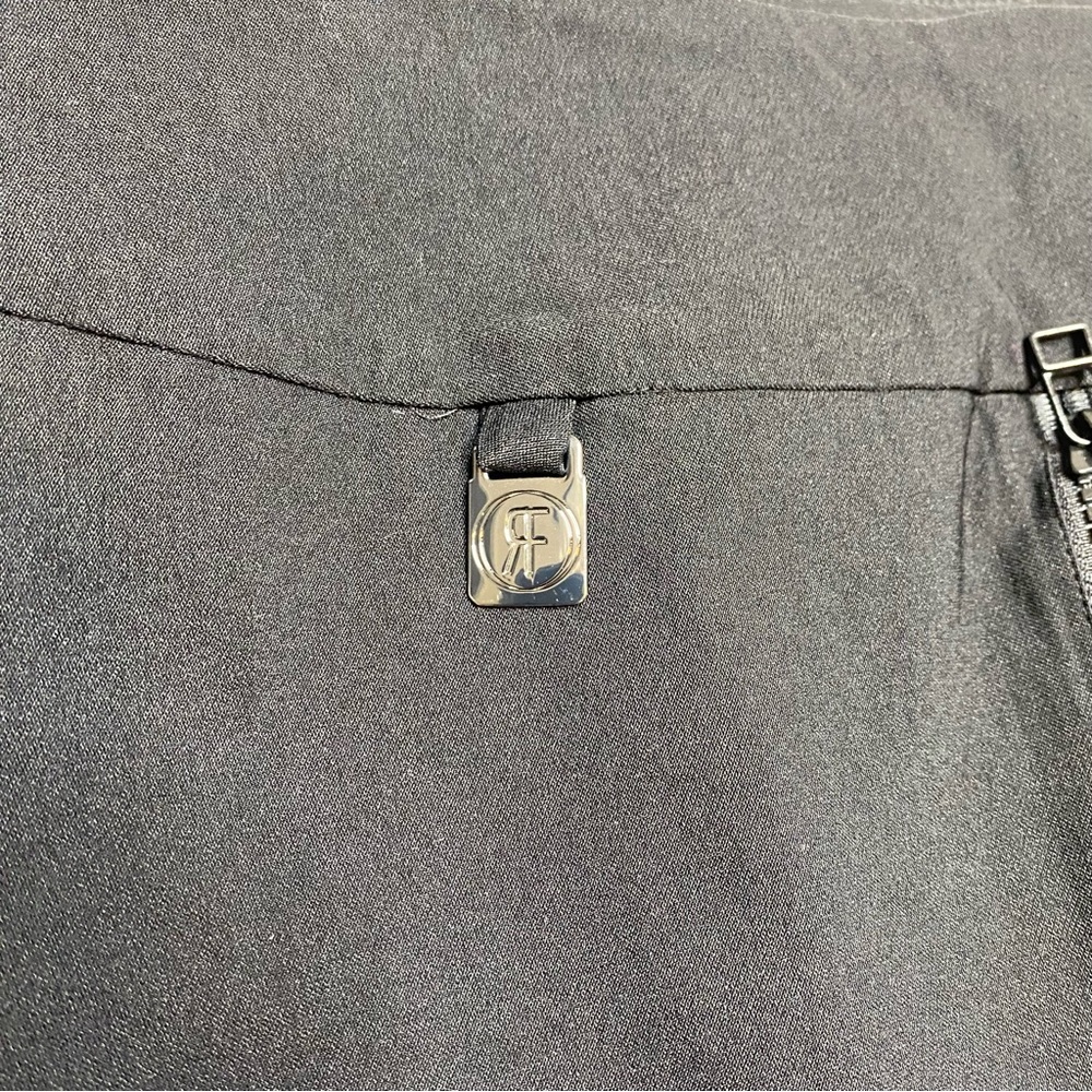 Raffinalla Black Zipper Front Pencil Skirt Rayon Blend Women’s Size 6 - Picture 4 of 7